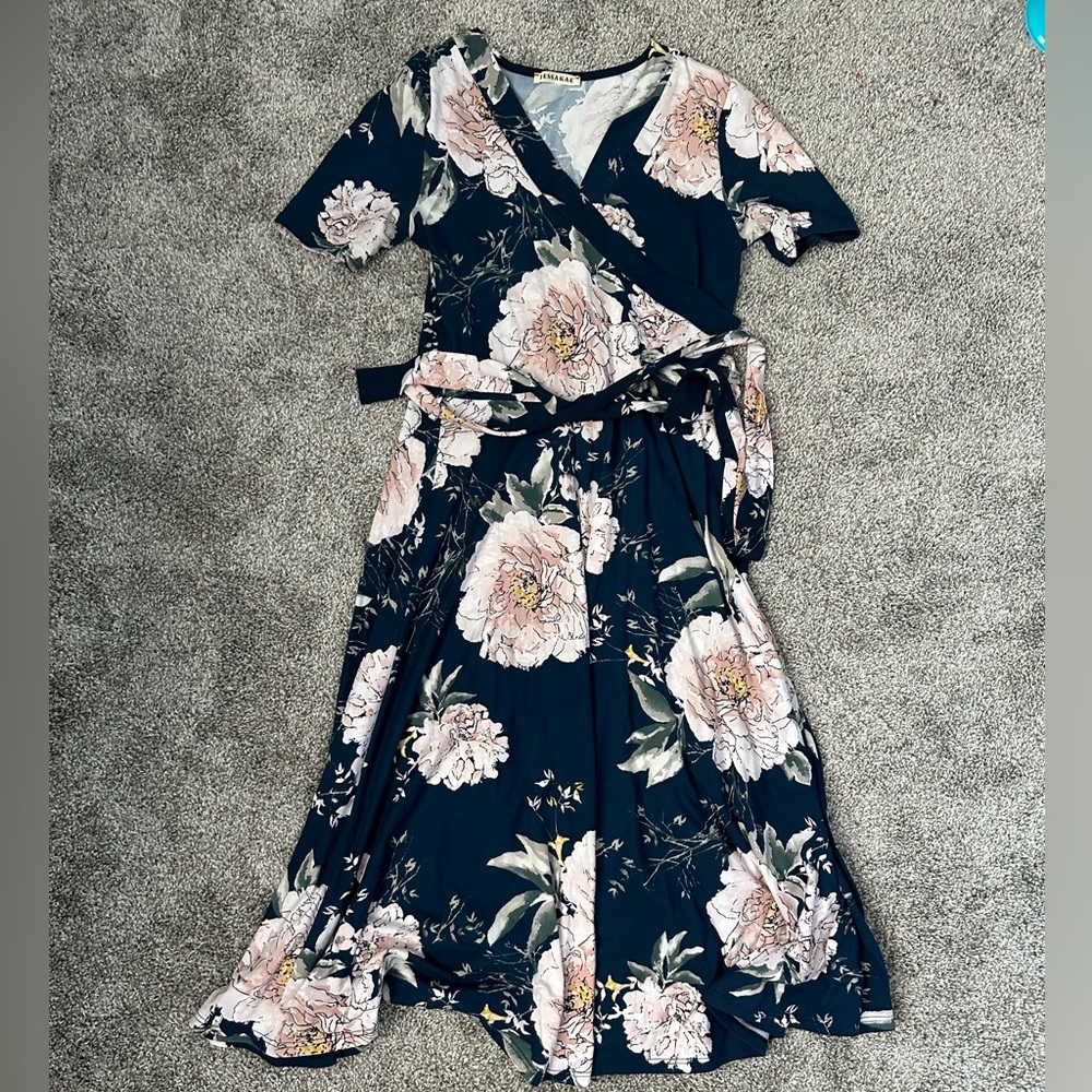 Jessakae Floral Print Dress